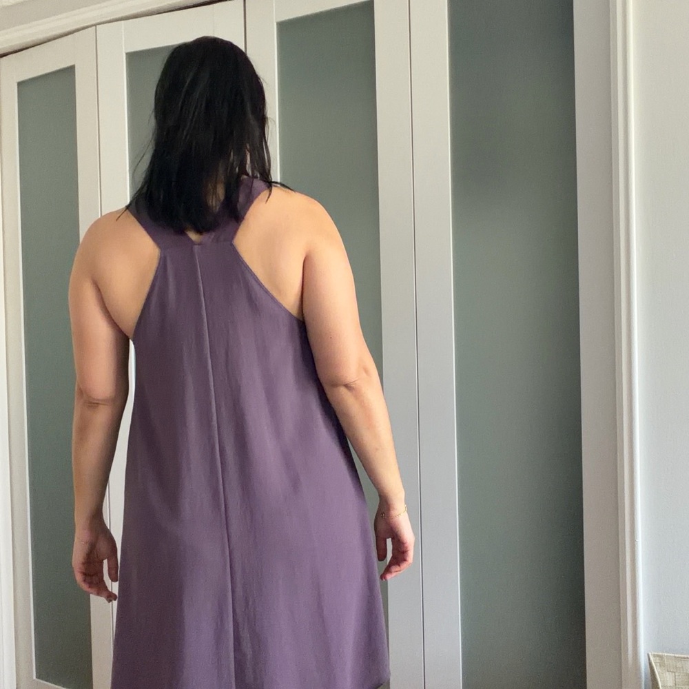 Babaton Lavender Sleeveless Midi Dress